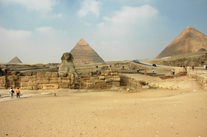 Sphinx and pyramids at Giza RBP